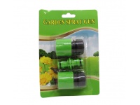 Złączki, końcówki do węża ogrodowego 1/2 kpl 3 szt na blistrze 19x13 cm