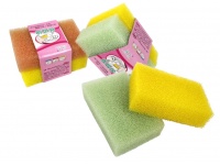 Zmywak, gąbka do czyszczenia naczyń 10,5x6,5x3 cm kpl 2 szt YH-031