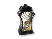 Znicz szklany Lampion IX AŻUR BIS 37 cm róża złota - 1 szt