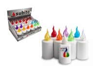 Znicz, wkład diodowy elektryczny świetlik SUBITO S11 - MIX 8 KOLORÓW