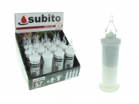 Znicz, wkład diodowy elektryczny świetlik SUBITO S7 - BIAŁY 1 szt