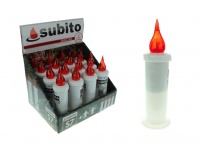 Znicz, wkład diodowy elektryczny świetlik SUBITO S7 - CZERWONY 1 szt
